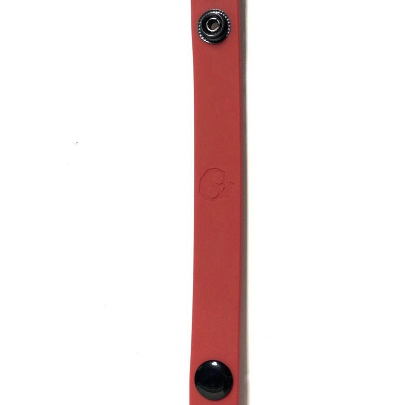 Boneyard - silicone cock strap - red, Product top view  | Flirtybay.com.au